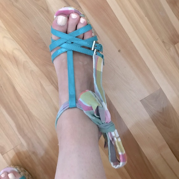 Miss Sixty, Killah straw wedge shoes - Picture 3 of 4